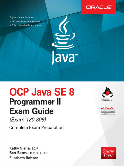 Cover image for OCP Java SE 8 Programmer II Exam Guide (Exam 1Z0-809)